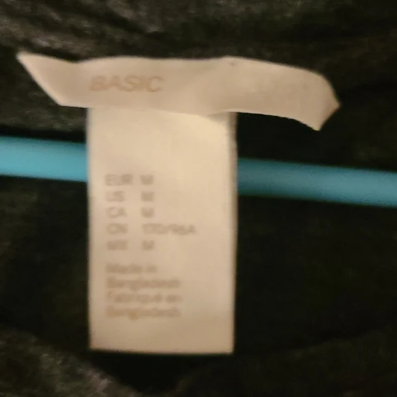 H&M TShirt Dress With Sinched Waist and Pockets Size M - Picture 3 of 3